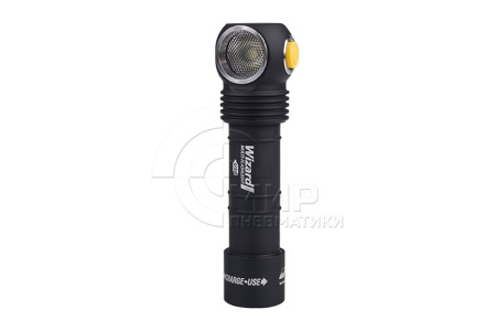 Мультифонарь Armytek Wizard Pro v3 Magnet USB+18650 Серебро XHP50