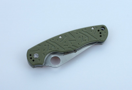 Нож складной туристический Ganzo G7301-GR, хромированная сталь