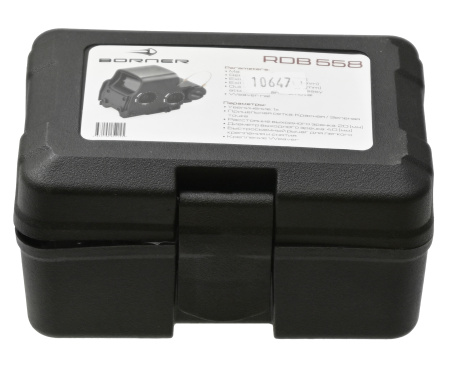 Прицел коллиматорный Borner RDB558 закрытого типа крепление на weaver