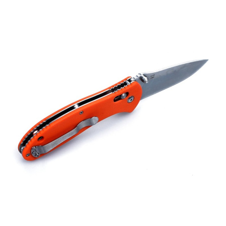 Нож складной туристический Ganzo G7392P-OR, хромированная сталь