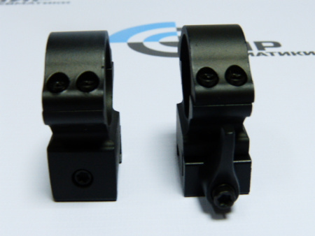 Кольца 25,4 мм быстросъемные флажковые стальные вивер