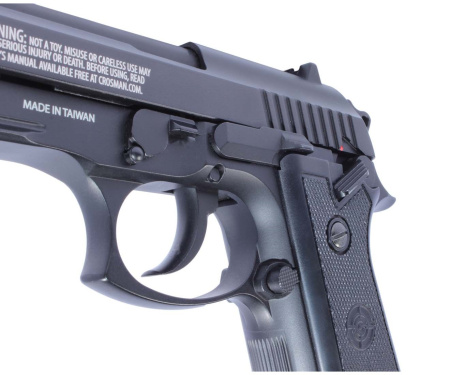 Пистолет пневматический Crosman PFAM9B, кал.4,5мм, (М92FS метал, автомат. огонь)