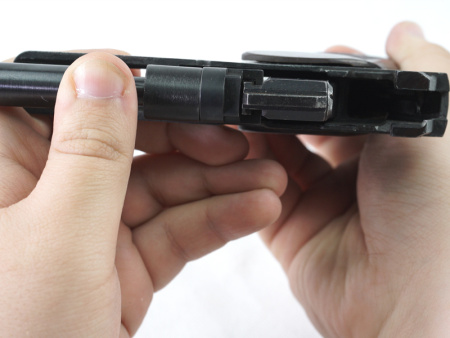 Гайка ствола МР-654К круглая с двумя зацепами