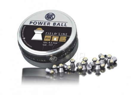Пули RWS Power Ball 0,61г 4,5 мм 200 шт
