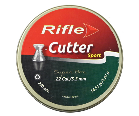 Пули RIFLE Field Series Cutter 5,5 мм. 1,07 гр. 250 шт. в банке