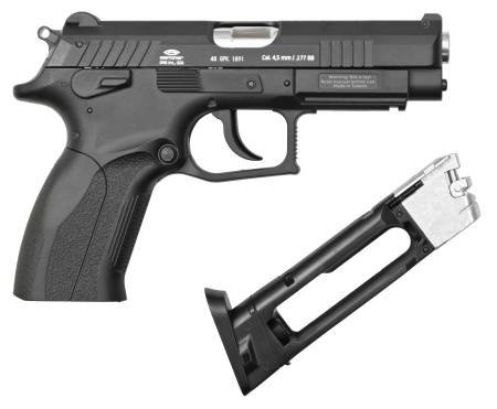 Пневматический пистолет Gletcher GP K100 4.5 мм (Grand Power)