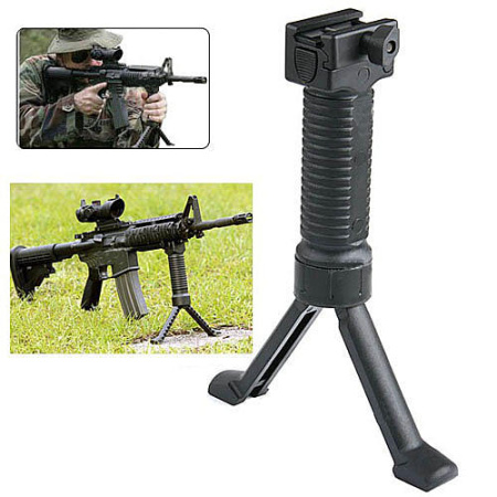 Тактическая рукоять с выдвижными сошками