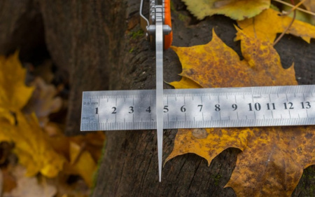 Нож складной туристический Ganzo G723-GR, хромированная сталь