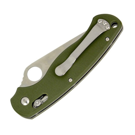 Нож складной туристический Ganzo G729-GR, хромированная сталь