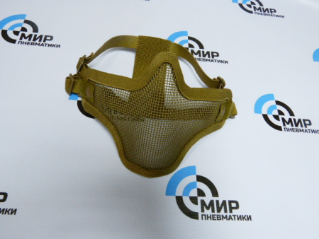 Страйкбольная сетчатая маска Tan