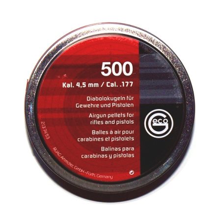 Пули GECO Diabolo 0,45г 4,5 мм 500 шт