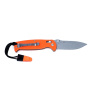 Нож складной туристический Ganzo G7412-OR-WS, хромированная сталь