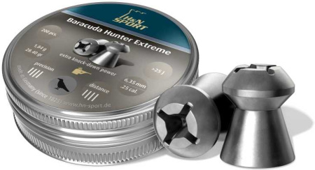 Пули H&N Baracuda Hunter Extreme 1,84г 6,35 мм 200 шт