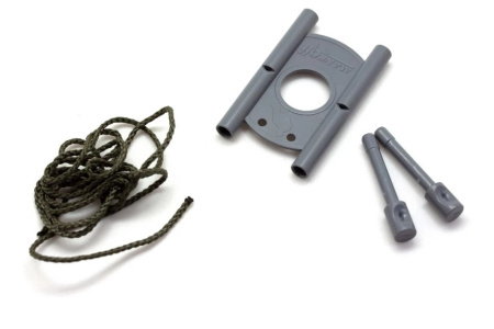 Манок Mankoff на рябчика двойной, серый (3120/1)