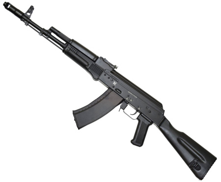 Макет автомата Калашникова 74 с пластиковым прикладом