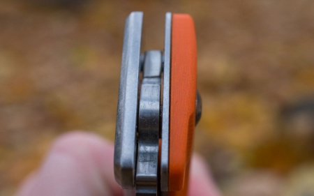 Нож складной туристический Ganzo G722-GR, хромированная сталь