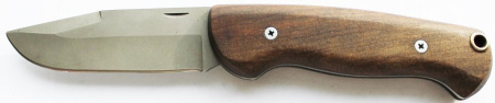 Нож складной Попутчик 95х18 орех