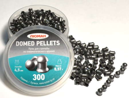 Пули Люман Domed Pellets 0,57 г 300 шт