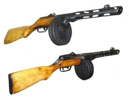 Макет массогабаритный ППШ-41 (ППШ-М)