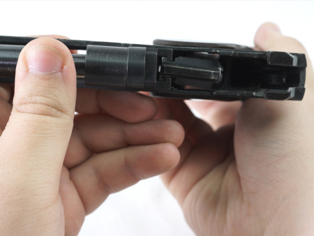 Гайка ствола МР-654К круглая с двумя зацепами