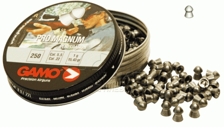 Пули GAMO Pro-Magnum 1,0г 5,5 мм 250 шт
