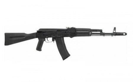 Макет массогабаритный АК 74 с пластиковым прикладом и планкой для оптики