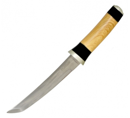 Нож нескладной Ронин пластик. чехол