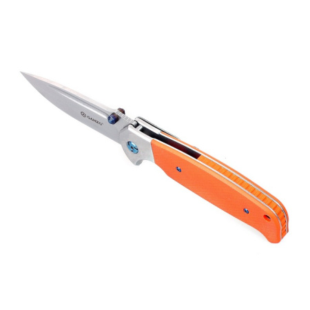 Нож складной туристический Ganzo G7522-OR, хромированная сталь